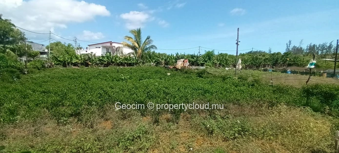 Riambel Surinam situé à 450 m de la plage publique terrain résidentiel de 1117 m2 (26.7 perches) (294 toises) (Mandat exclusif)